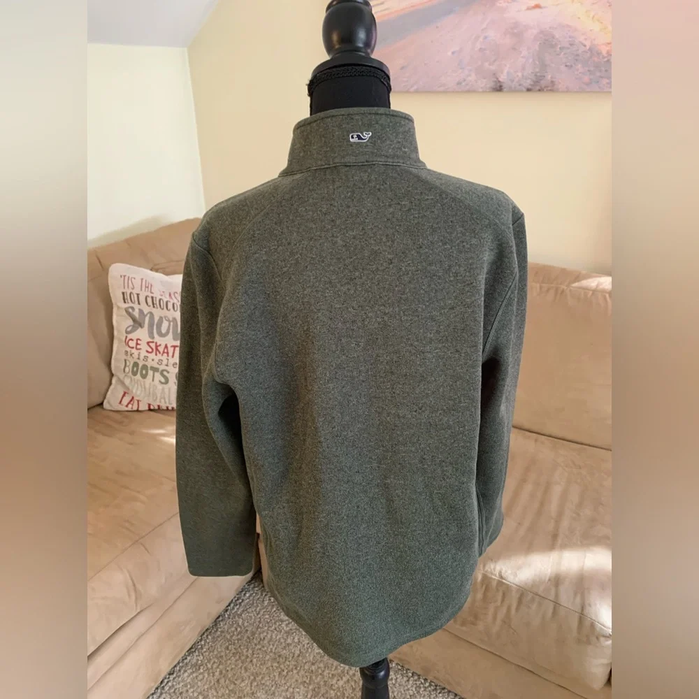 VINEYARD VINES MENS MOUNTAIN SWEATER/QUARTER ZIP - Picture 9 of 9